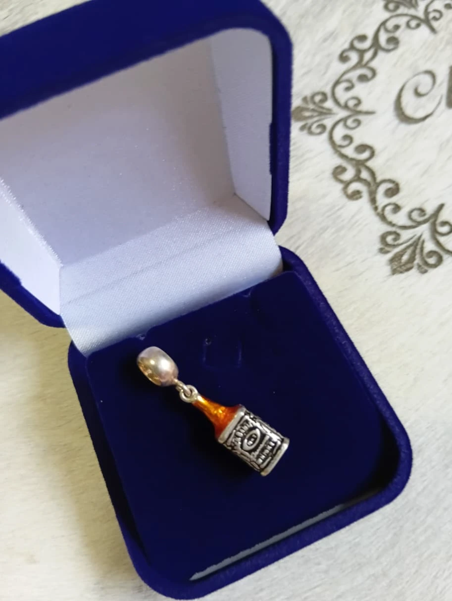 Berloque Garrafa de Whisky