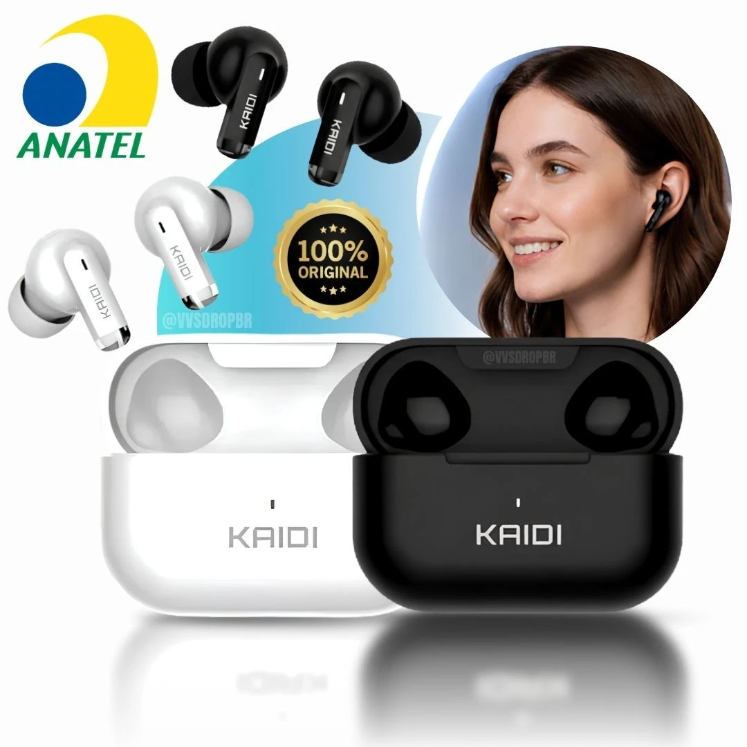 Fone De Ouvido Sem Fio In-ear Kaidi Kd-780 Bluetooth 5.4 Tws