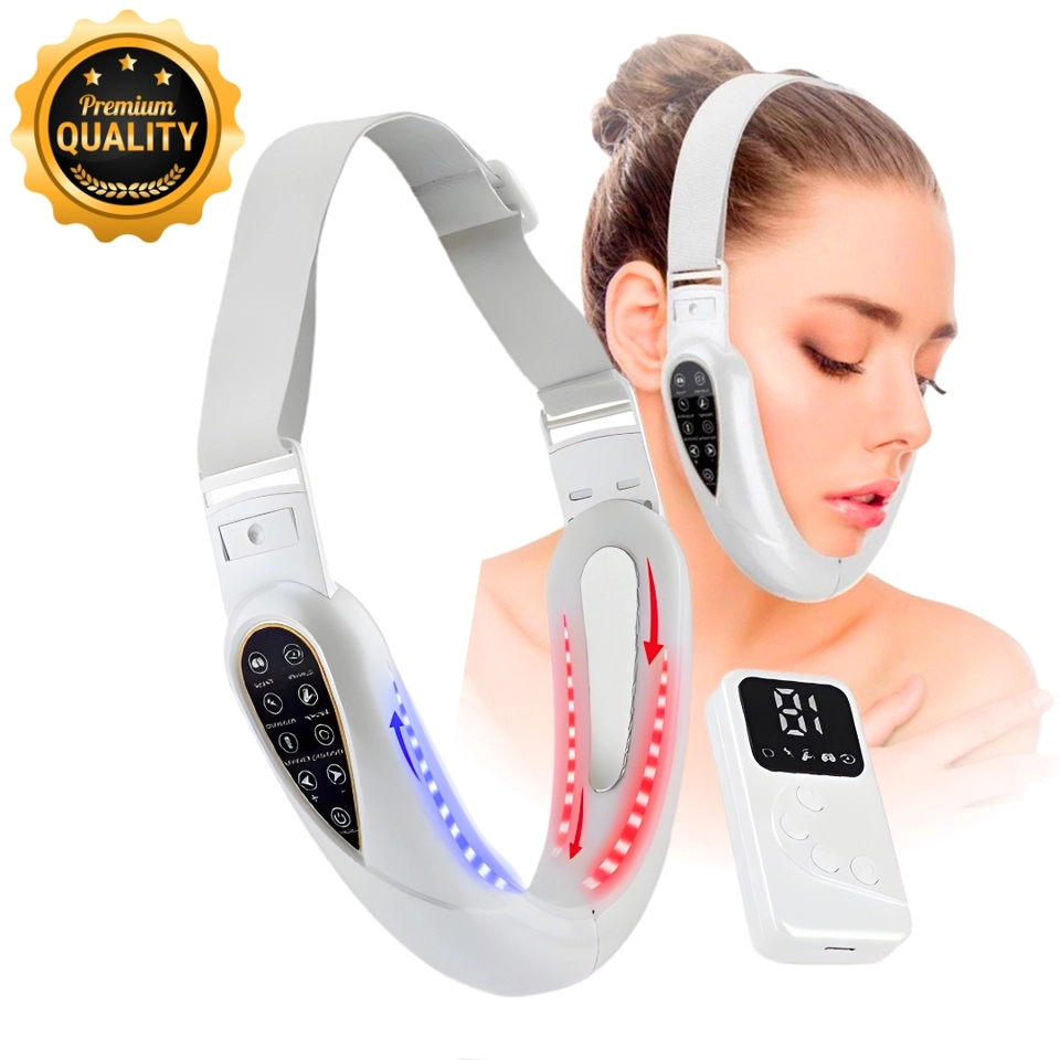 Massageador Facial V-face Ems Redutor De Papada Kapbom Aparelho De Massagem Redsutor De Papadas 127/220v