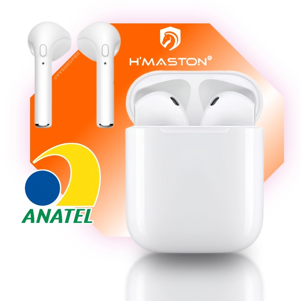 Fone de Ouvido Bluetooth H'maston Ly-19 5.0 Compatível Com Android e Ios Original Para Corridas Jogos Original Promoção