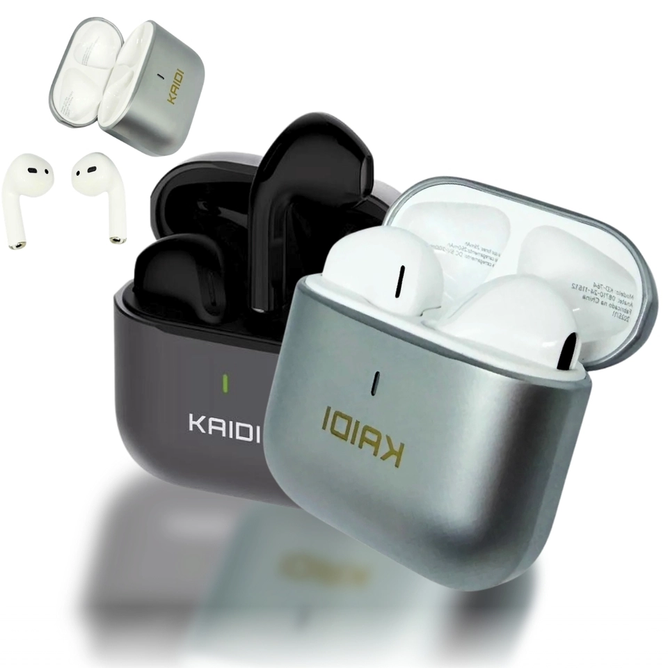 Fone de Ouvido Sem fio Bluetooth novo Kaidi KD-764 Metal