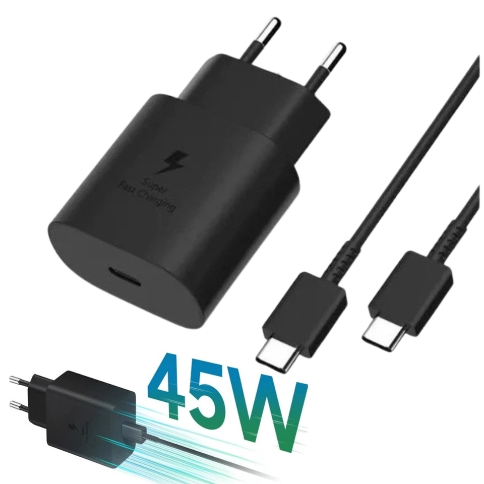Carregador Samsung 45W Turbo Tipo C modelo sansung 2026