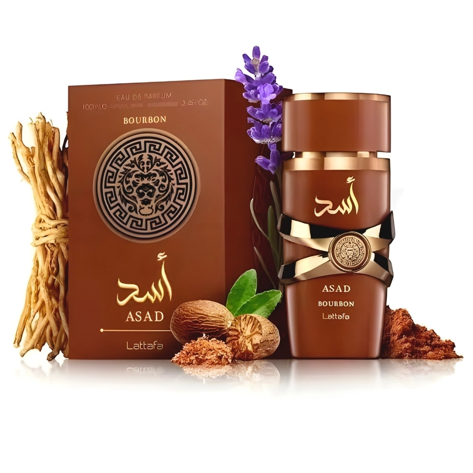 Perfume Asad Bourbon Lattafa 100ml Original Alta Fixação