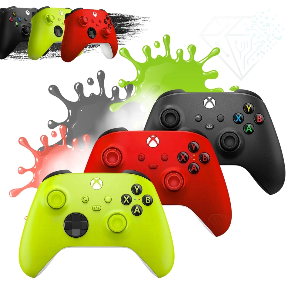 Controle joystick sem fio Microsoft Wireless Controller Series X|S Series X e S electric volt ( ORIGINAL )