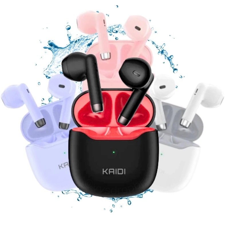 Fone de Ouvido Sem Fio Bluetooth 5,1 Kaidi 771 Original Para Sua Academia Corrida IPX4 prova agua