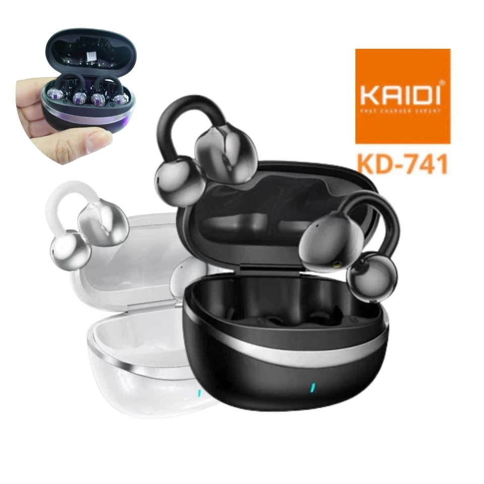 Fone De Ouvido Sem Fio Bluethooth Kaidi Condução De Ar Para Esporte KD-741