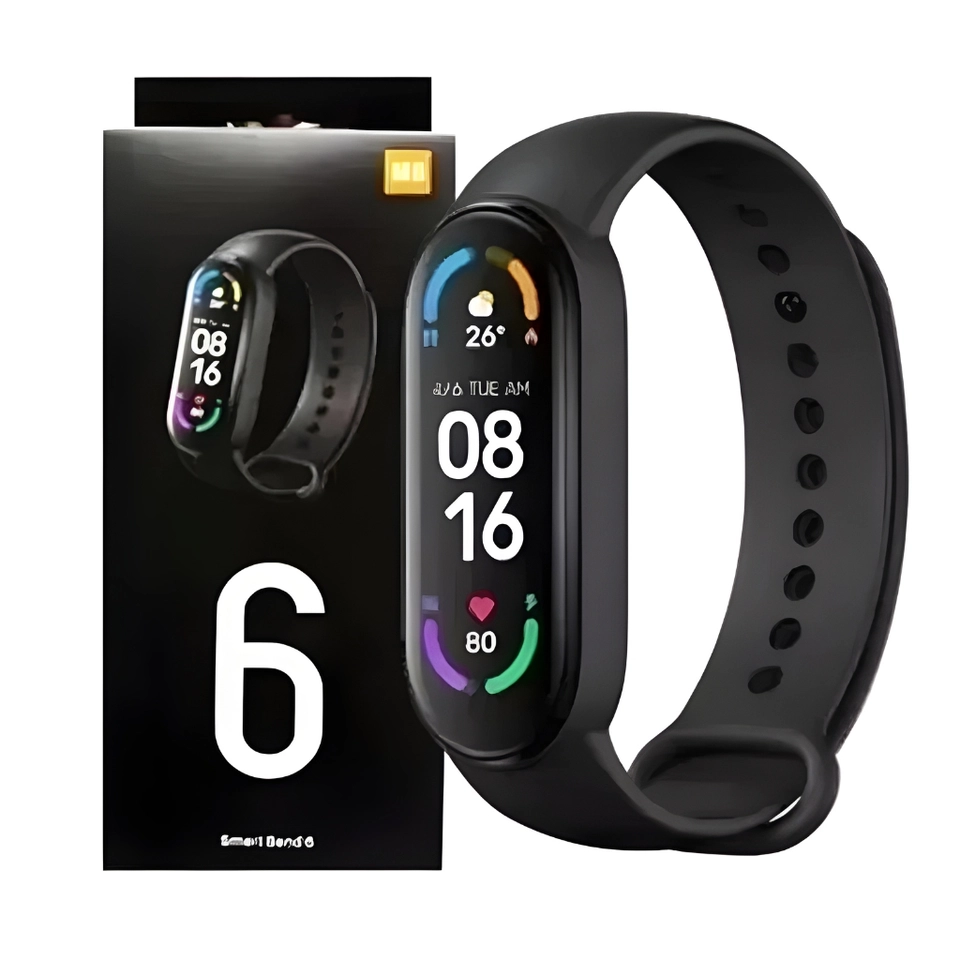 Smartband M6 Fitness – Monitor Cardíaco, Notificações e Passos ( REPLICA )
