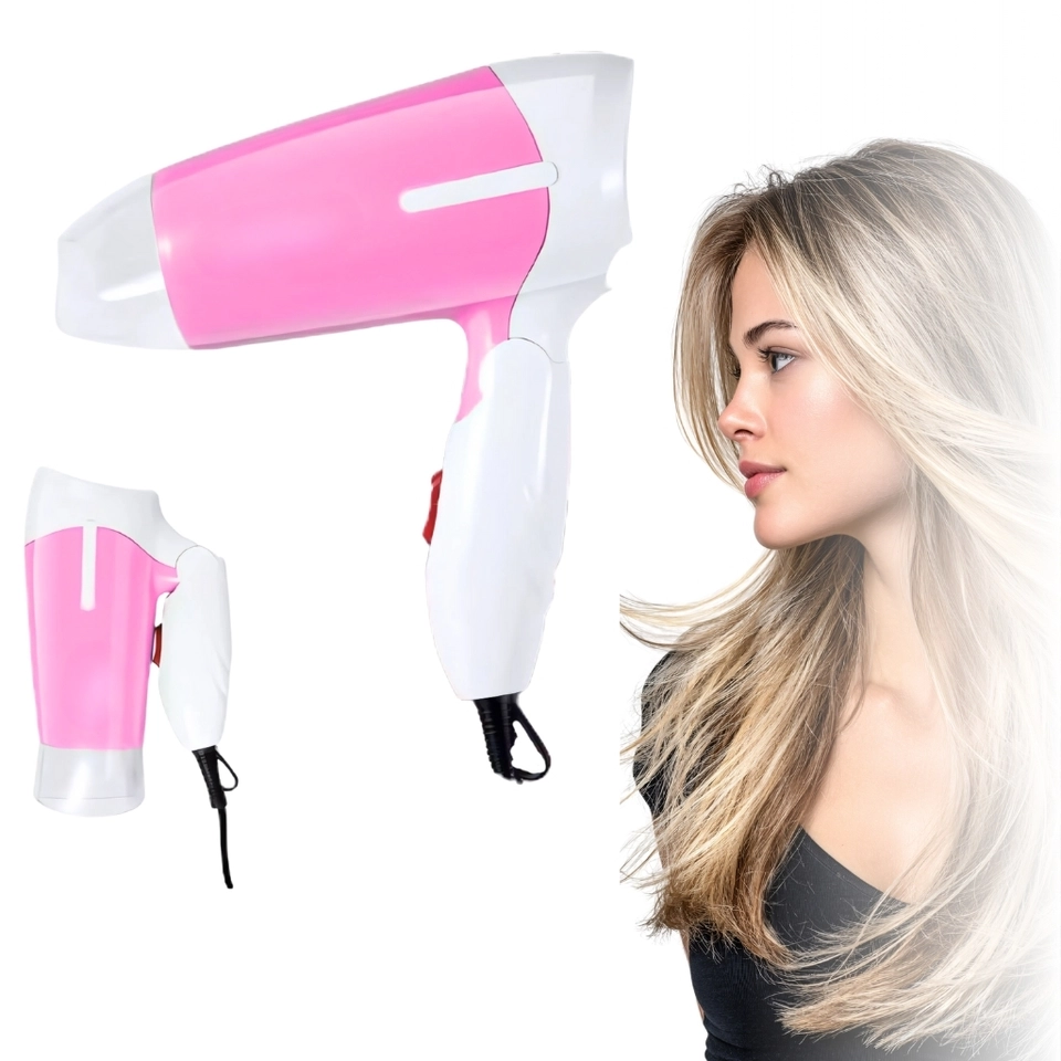 Secador de Cabelo Portátil 110V PROBabylisscoco PRO-881 – Mini Dobrável, 1500W, Leve e Compacto para Viagem