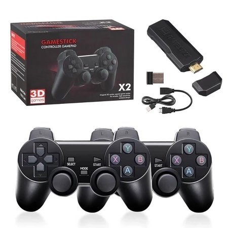 Game Stick Gd10 37000mil Jogos 64gb 2 Controles Sem Fio-Pronto De Entrega Retro Para PSP PS1 GBA