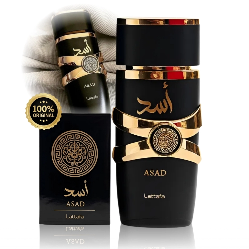 Perfume Lattafa Asad Eau de Parfum Masculino Original - 100ML