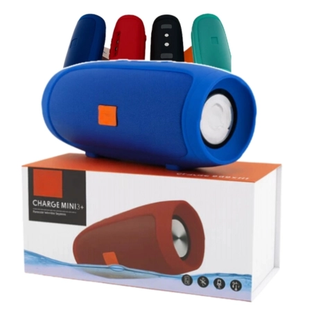 Caixa de Som Bluetooth Charge Mini 3 – Portátil, Entrada USB/SD, Bateria Recarregável, Caixinha