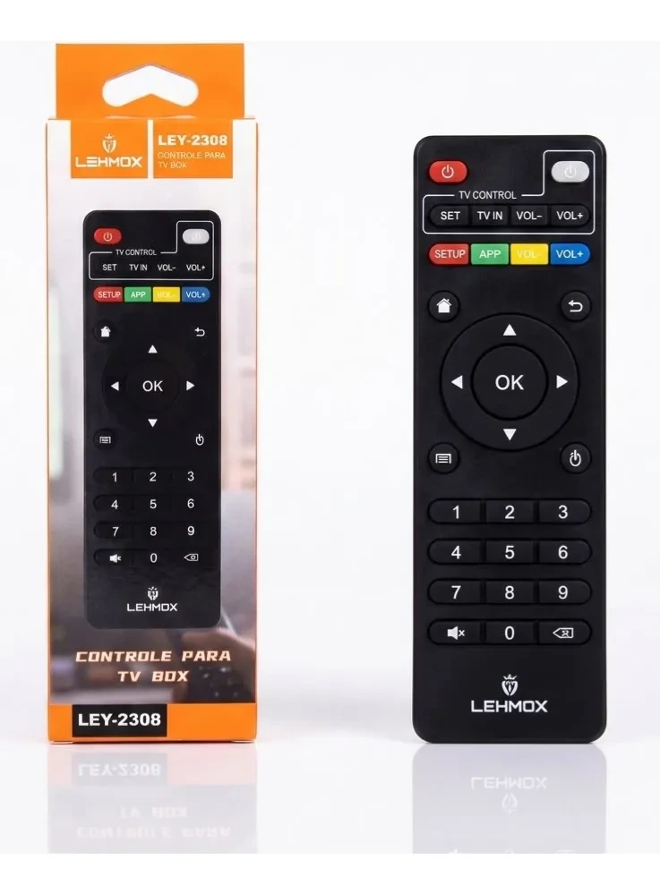 Controle Para Tv Box Inteligente Universal 4klehmox Ley-2308