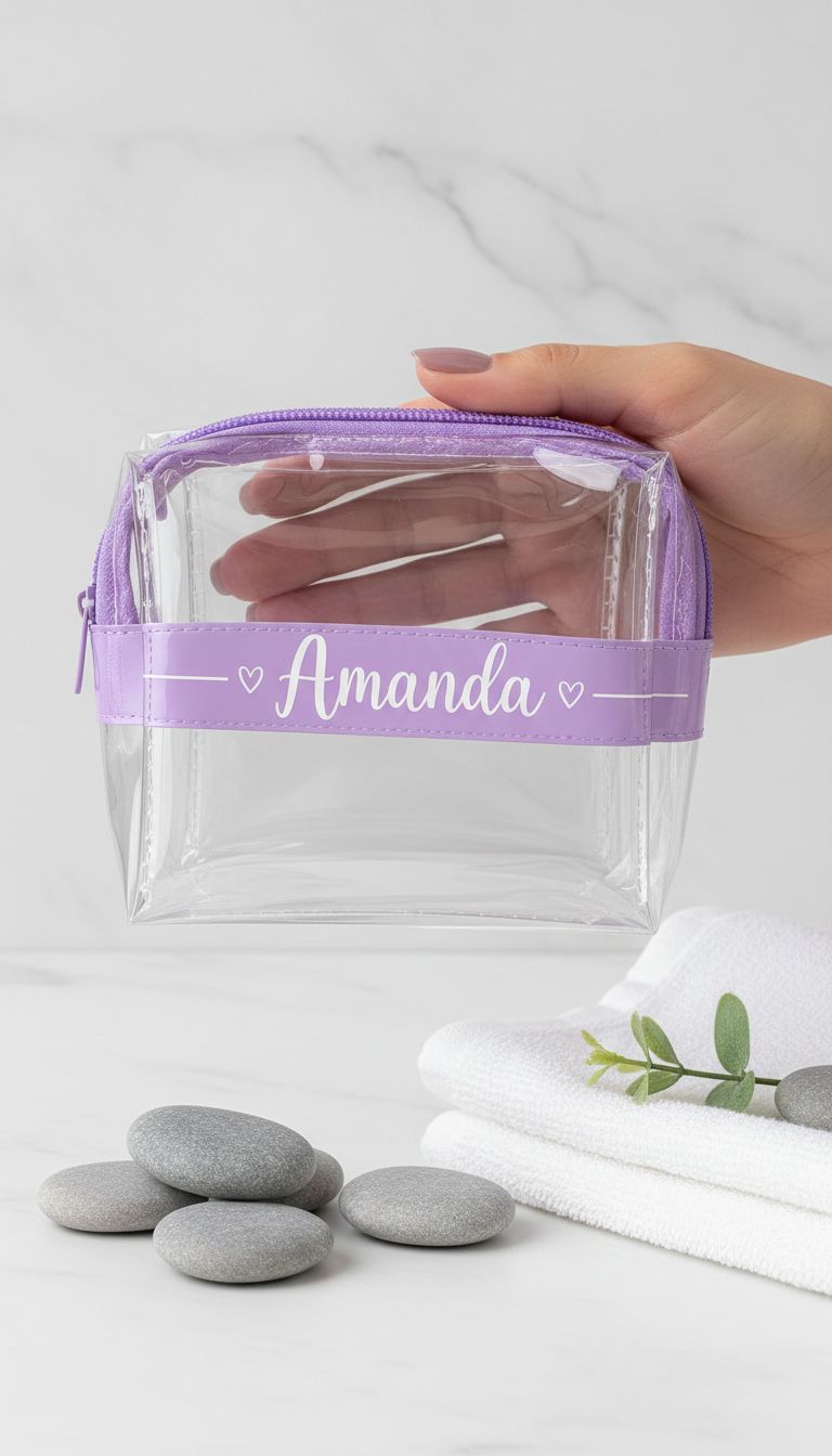 Necessaire Box Mini em Plástico