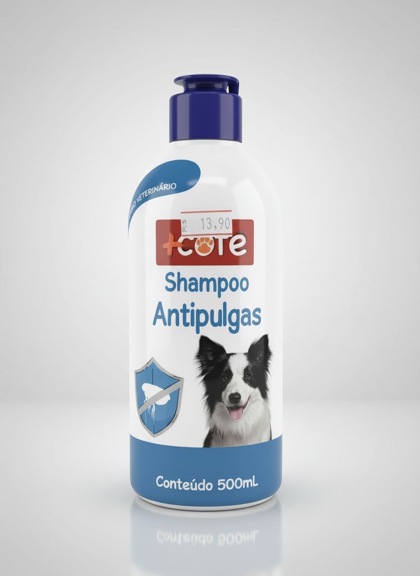 Shampoo +Cote Antipulgas 500ml