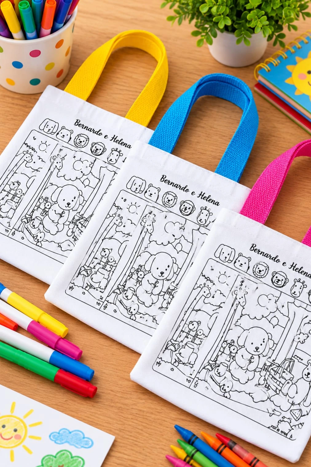 Kit Ecobags Especial Dia das Crianças
