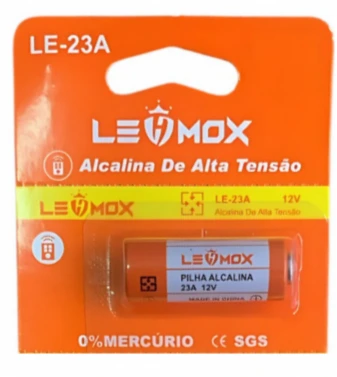 BATERIA 23A ALCALINA LEHMOX 12V 1 UNI