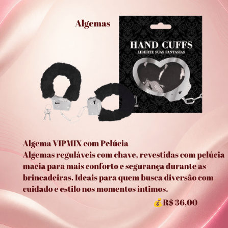 Algema VIPMIX com Pelúcia