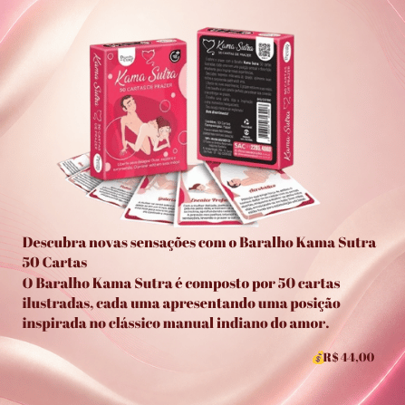 Baralho Kama Sutra 50 Cartas