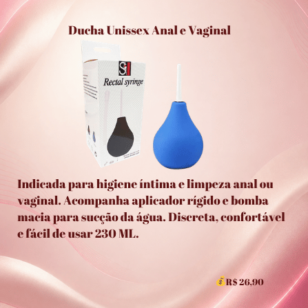 Ducha Unissex Anal e Vaginal 230ml