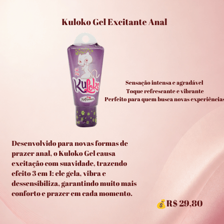 Kuloko Gel Excitante Anal