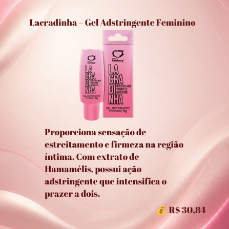 Lacradinha Gel Adstringente Feminino