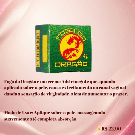 Fogo do Dragão Gel Adstringente