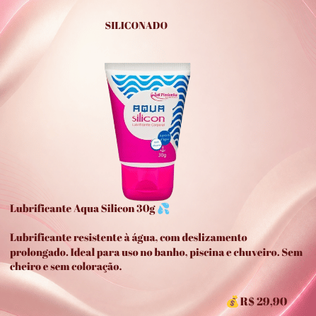 Lubrificante Aqua Silicon 30g