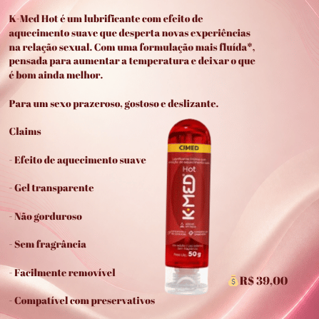 K-Med Hot Lubrificante