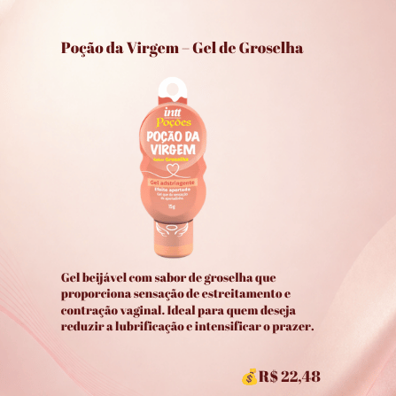 Poção da Virgem Gel de Groselha