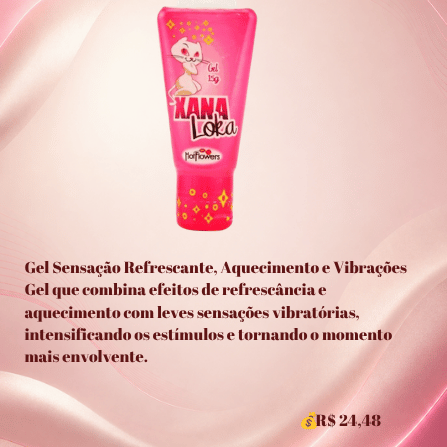 Xana Loka Gel Sensação Refrescante