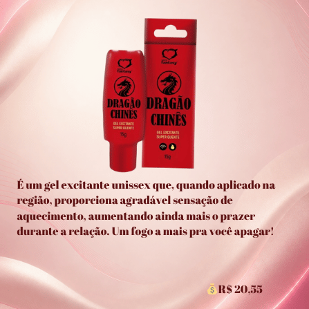 Dragão Chinês Gel Excitante Unissex