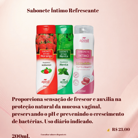 Sabonete Íntimo Refrescante
