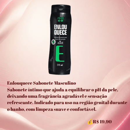 Enlouquece Sabonete Masculino