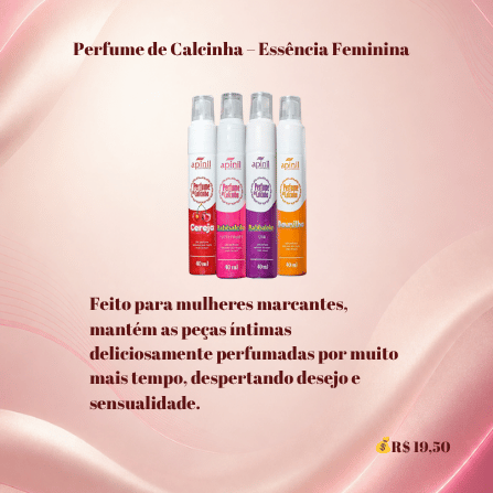 Perfume de Calcinha Essência Feminina