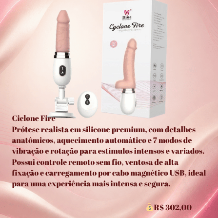 Ciclone Fire Prótese Realista