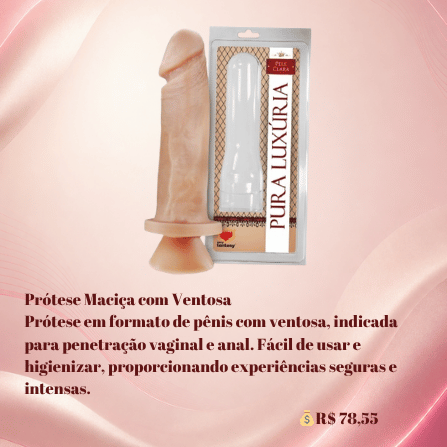 Prótese Maciça com Ventosa