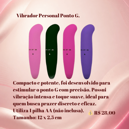 Vibrador Personal Ponto G