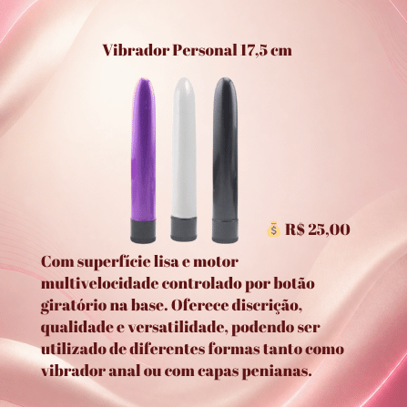 Vibrador Personal 17,5 cm