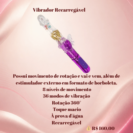 Vibrador Recarregável