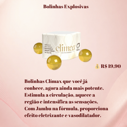 Bolinhas Explosivas Climax