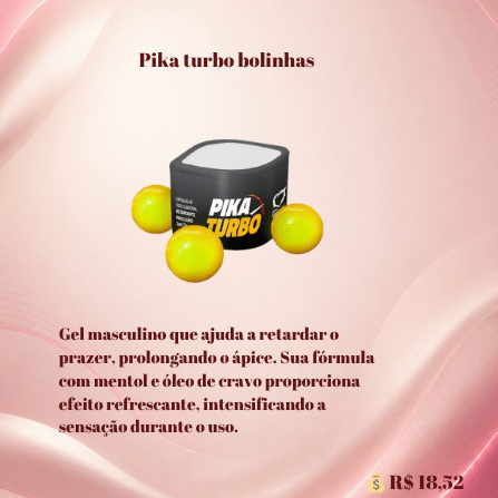 Pika Turbo Bolinhas