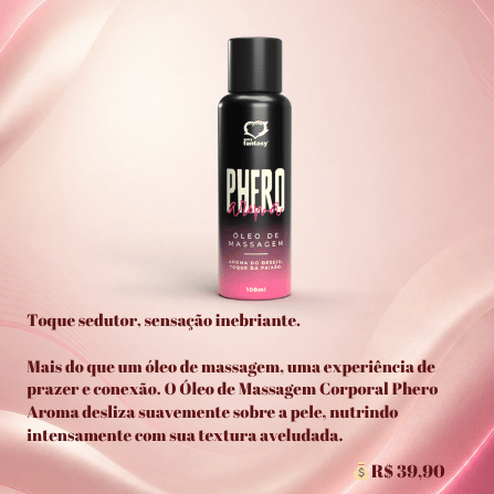 Phero Óleo de Massagem Corporal