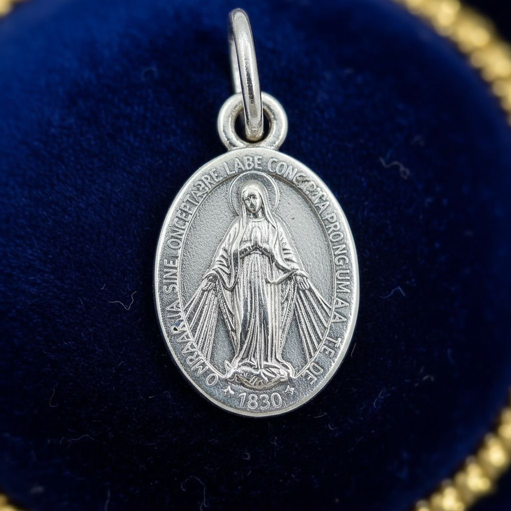 Pingente Mini Medalha Milagrosa