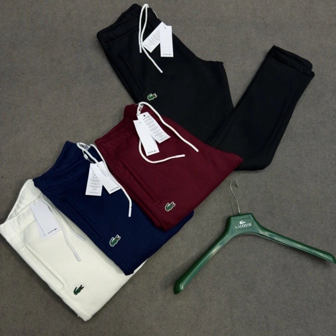 Calça Calça Lacoste Moletom Masculina Croco Logo 1927