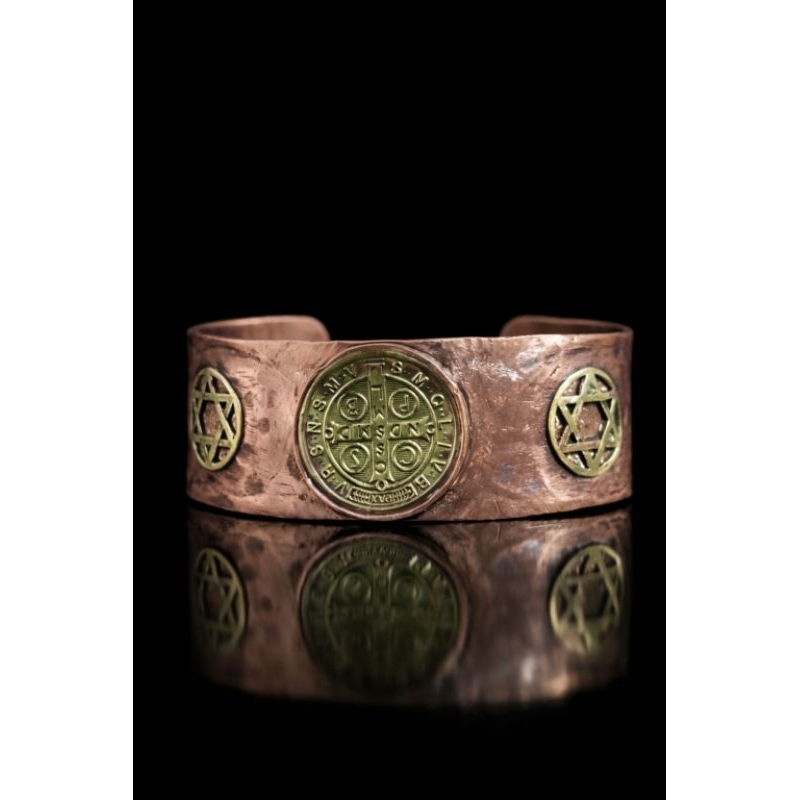Bracelete em cobre puro