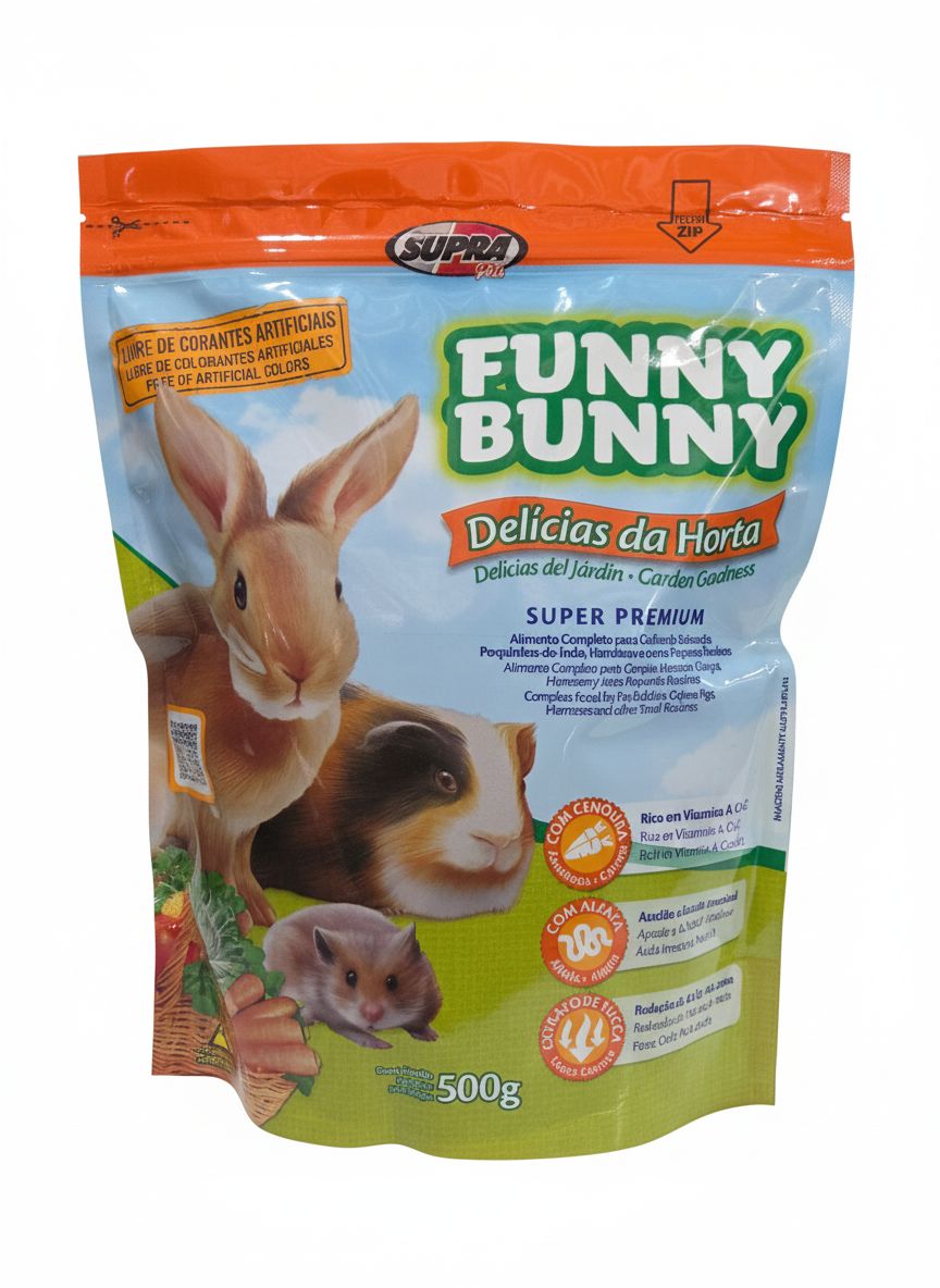 Supra Funny Bunny Delícias da Horta 500gr