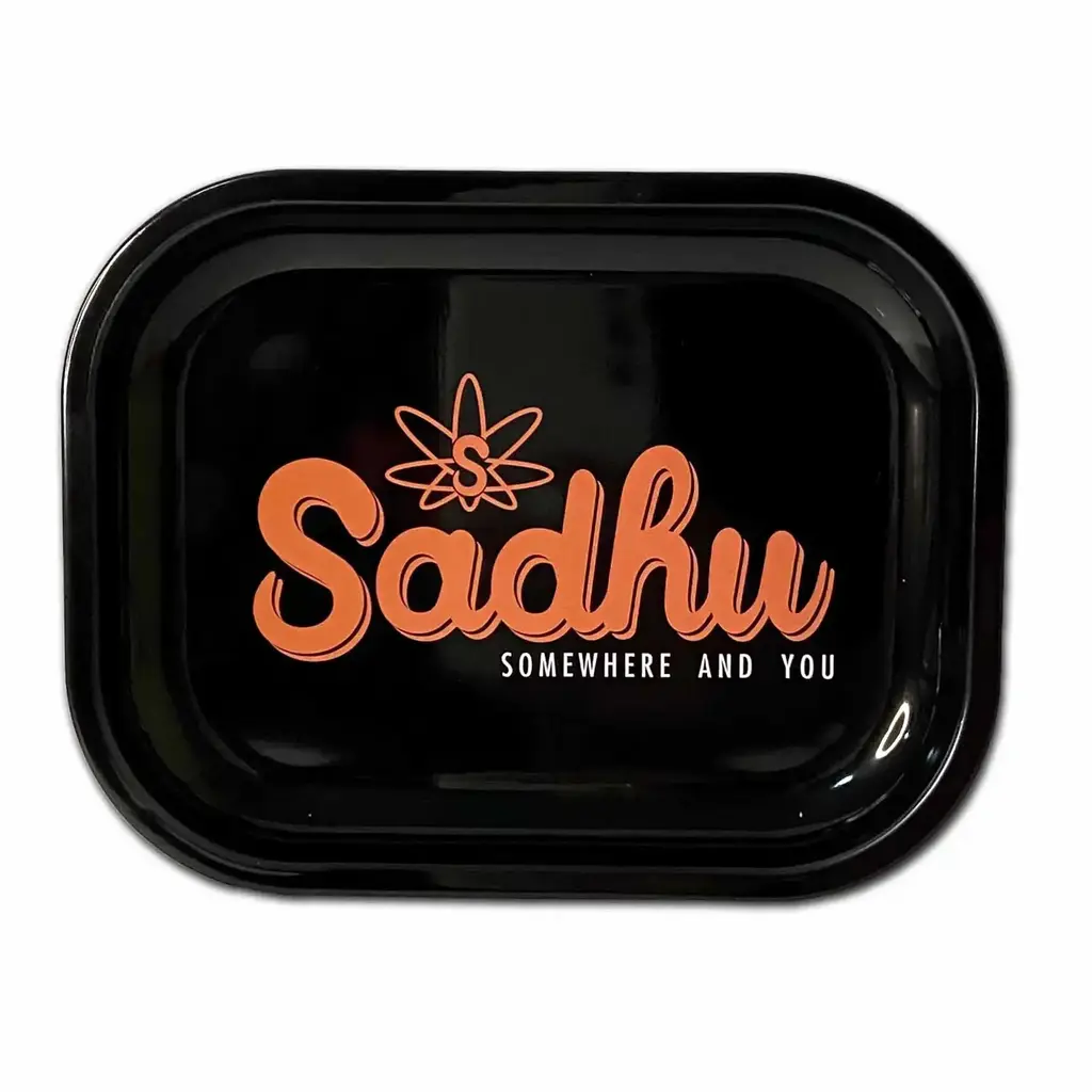 BANDEJA DE METAL - PEQUENA - SADHU - BLACK