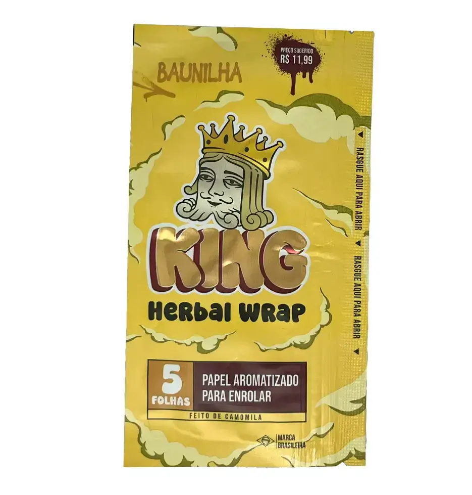 BLUNT KING - PACK 5 FOLHAS -BAUNILHA
