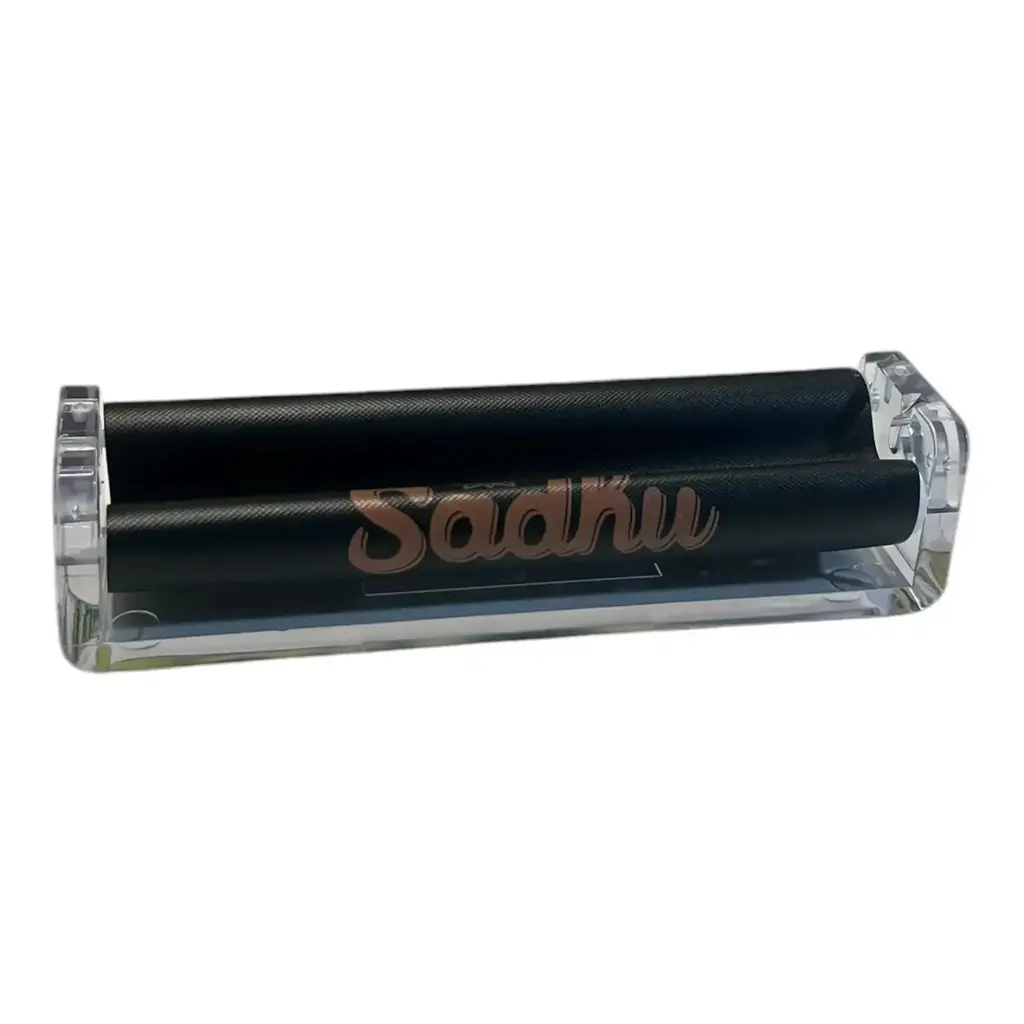 BOLADOR SADHU ALTA RESISTÊNCIA - 110MM - KING SIZE - TRANSPARENTE/PRETO
