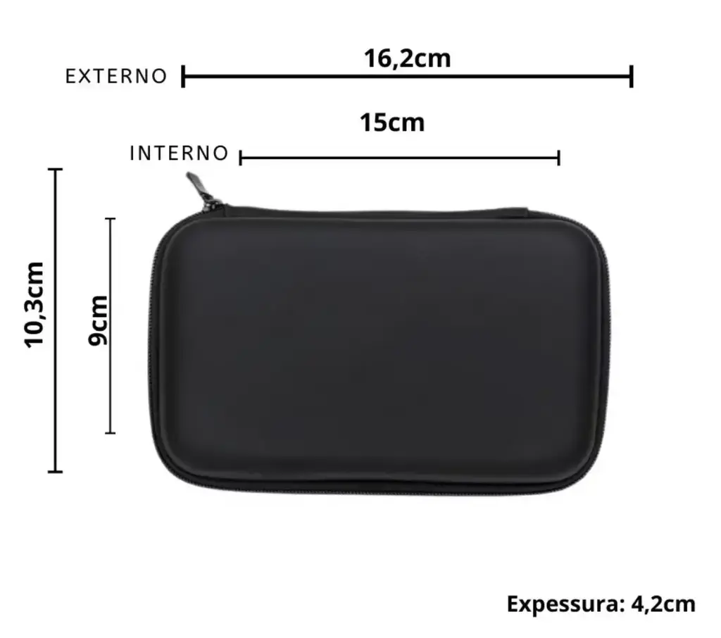 CASE BAG SIMPLES M - ELFPDS - MÉDIA